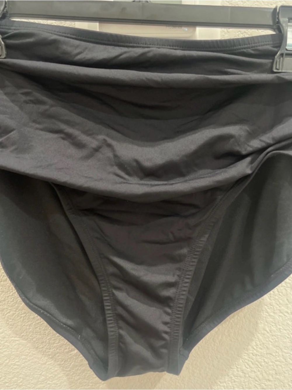 Kona Sol Full Coverage Ruched Bikini Bottoms XL